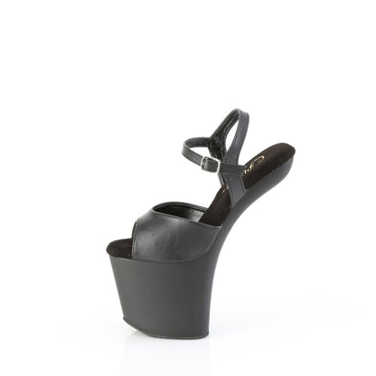 CRAZE-809 Pleaser Black 8 Inch Pole Dancer Platform Shoes