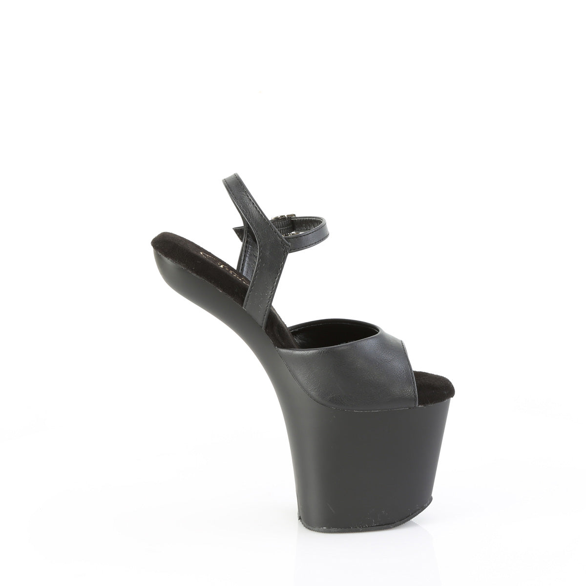 CRAZE-809 Pleaser Black 8 Inch Pole Dancer Platform Shoes