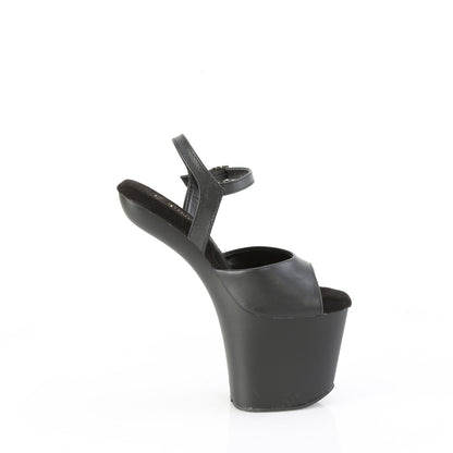 CRAZE-809 Pleaser Black 8 Inch Pole Dancer Platform Shoes