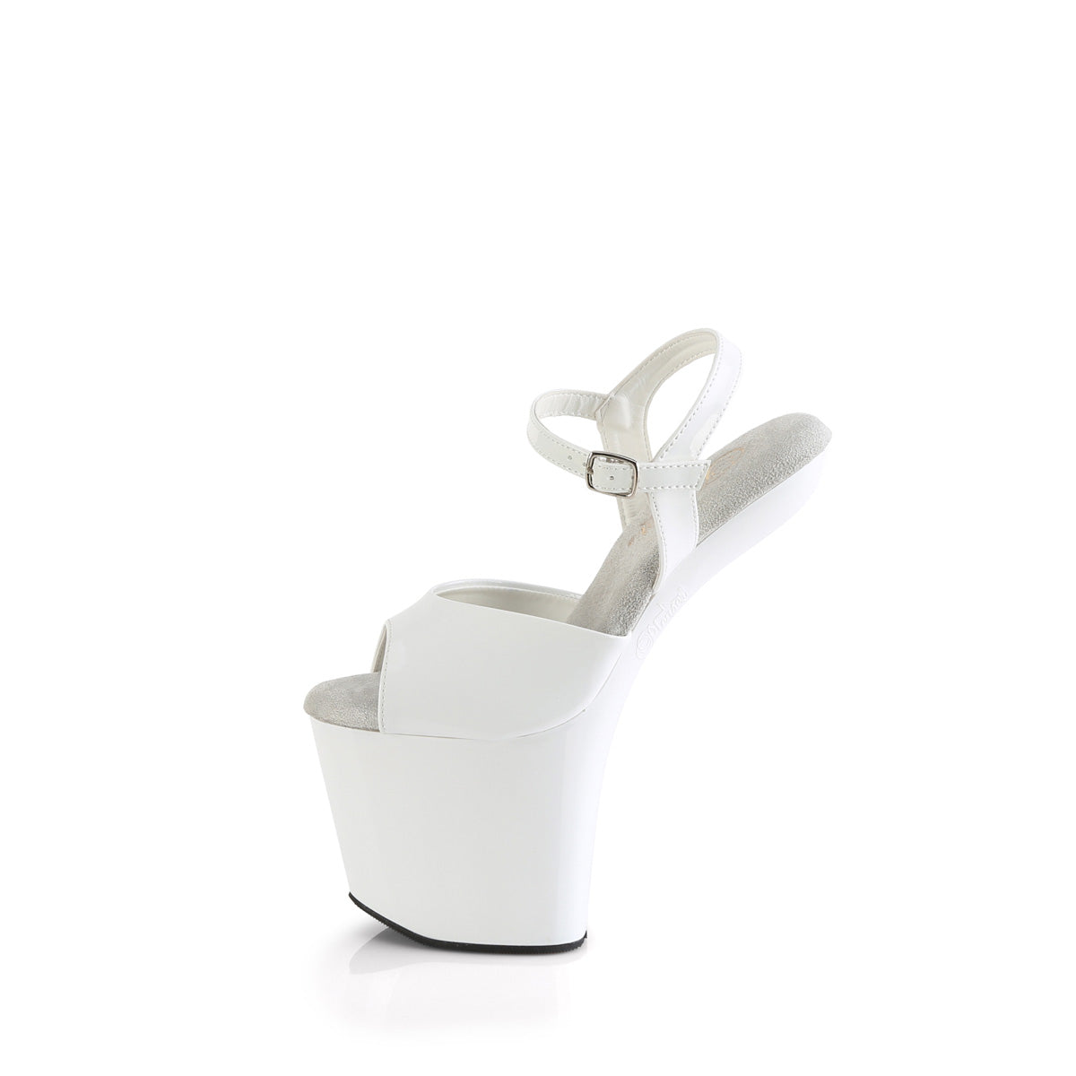 CRAZE-809 Pleaser White 8 Inch Pole Dance Platform Shoes