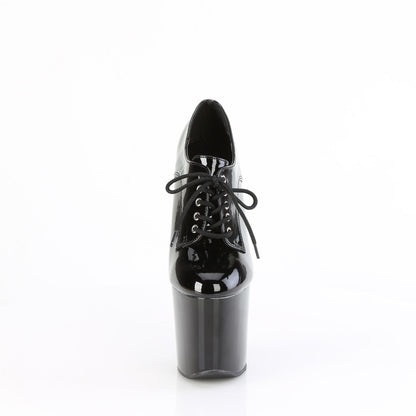 CRAZE-860 Pleaser Black 8 Inch Strippers Platform Shoes