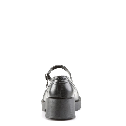 Demonia CRUX-07 Black Platform Mary Jane Shoes