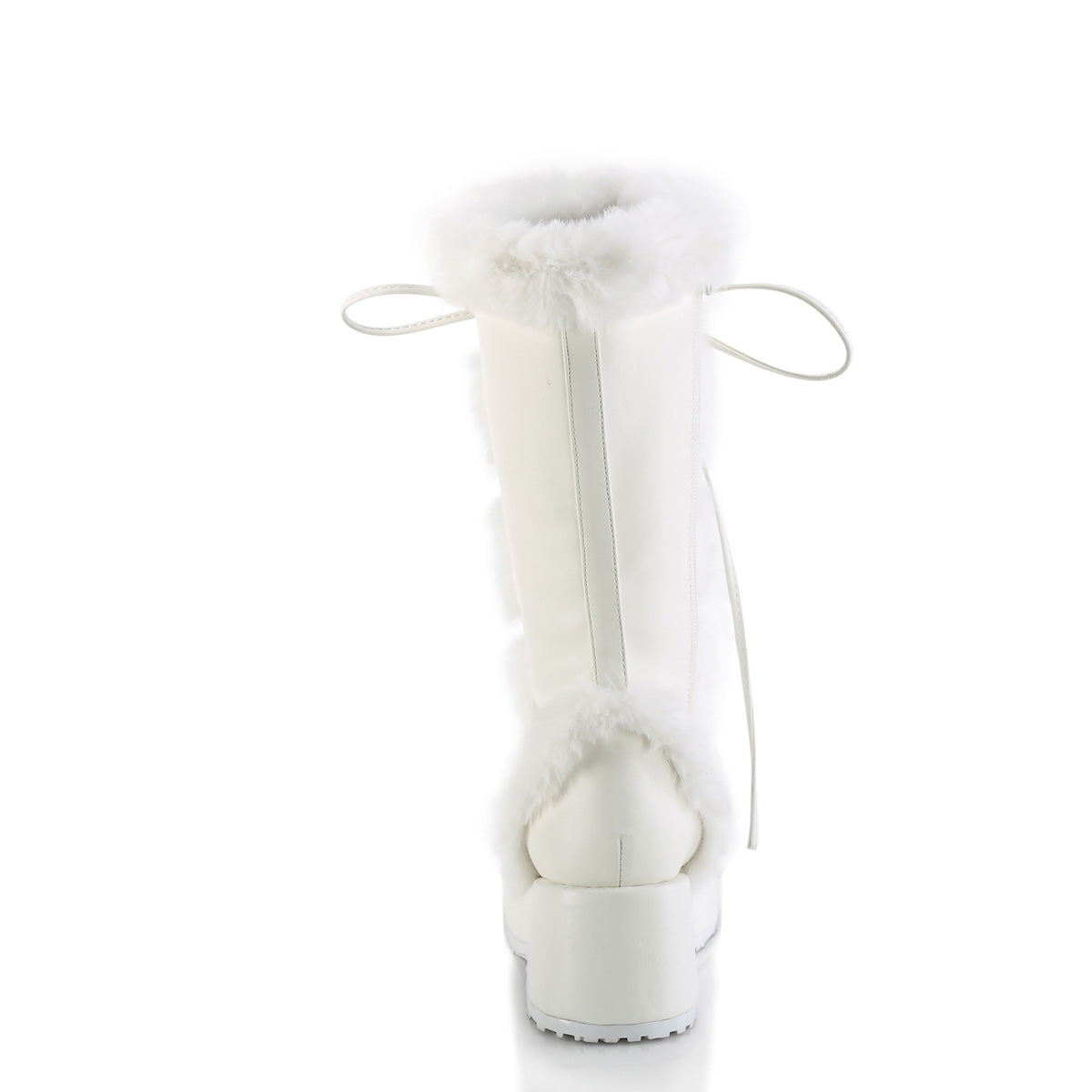 CUBBY-311 Demonia Cult White Alternative Knee High Boots