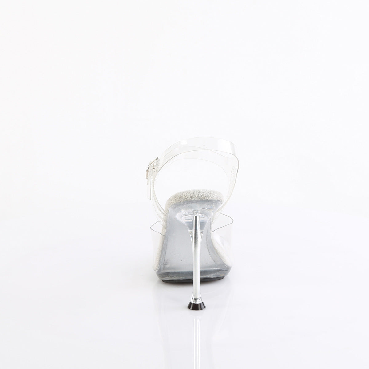 CUPID-408 Fabulicious Clear 4.5 Inch Posing Shoes