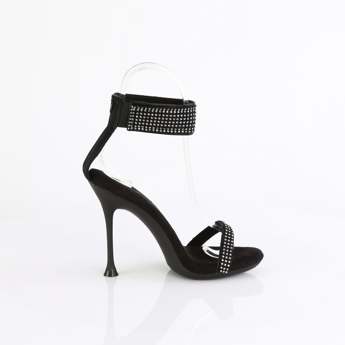 CUPID-440 Fabulicious Black 4.5 Inch Sexy Shoes