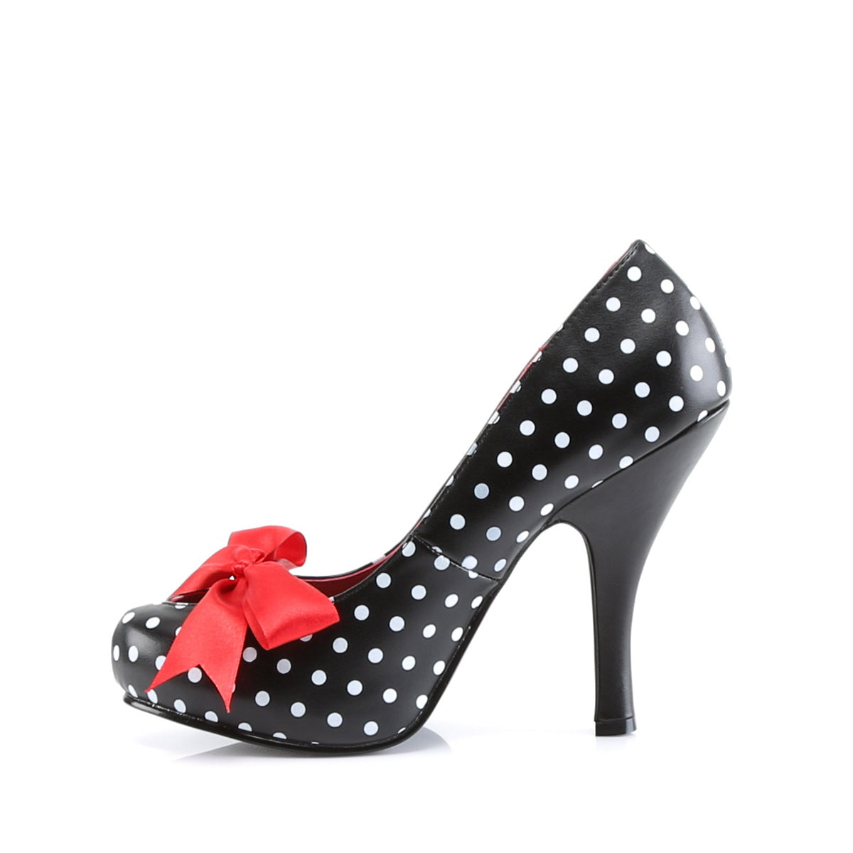 CUTIEPIE-06 Pin Up 4.5 Inch Heel (Polka Dots Print) Shoes