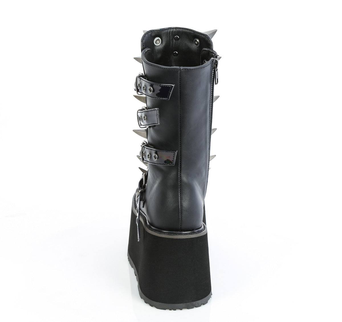 DAMNED-156 Demonia Cult Black  Alternative Knee High Boots