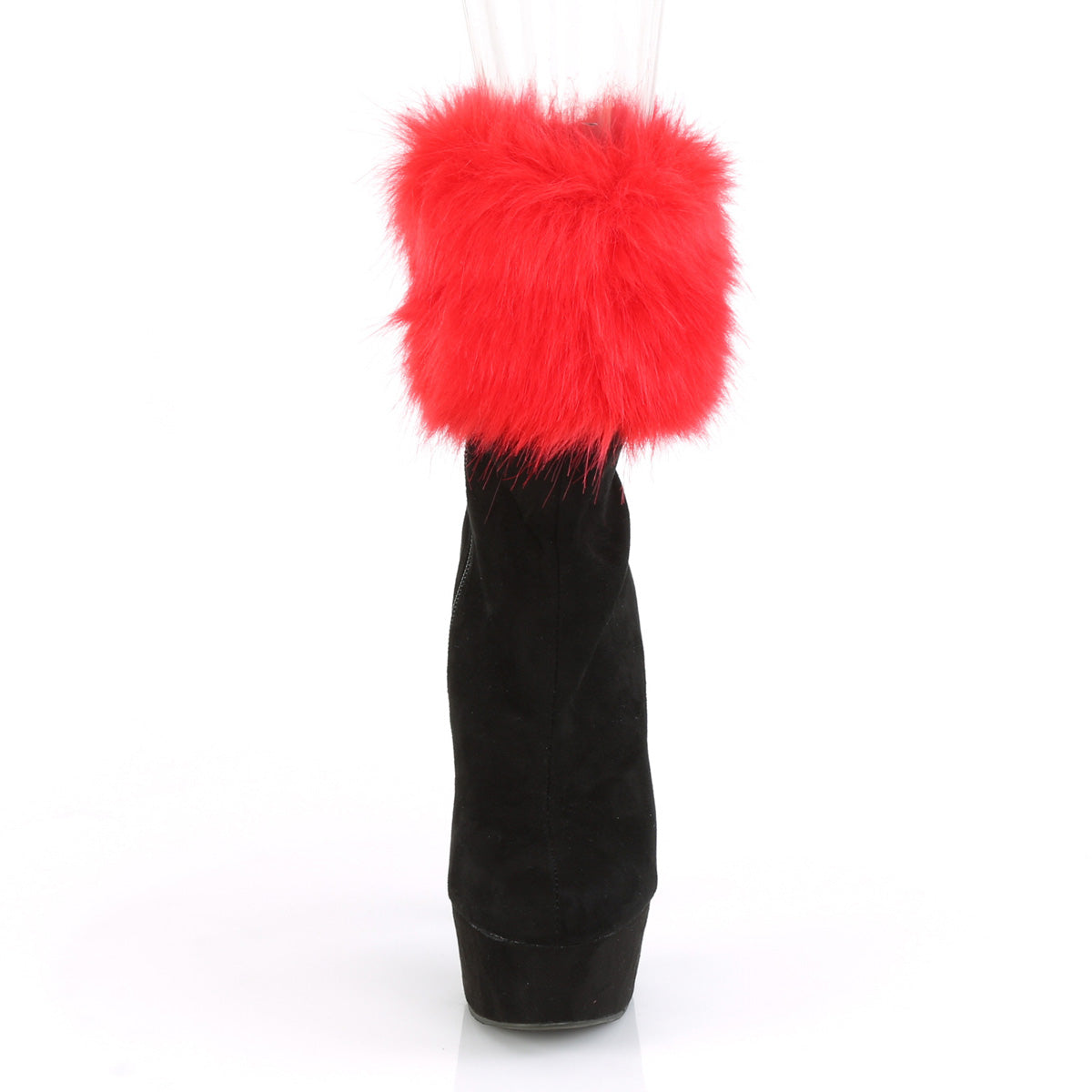 DELIGHT-1000 Pleaser Black 6 Inch Exotic Dance Ankle Boots