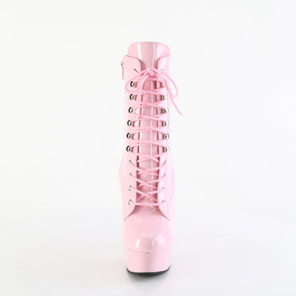 DELIGHT-1020 Pleaser Baby Pink 6 Inch Pole Dance Ankle Boots