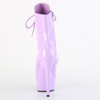 DELIGHT-1020 Pleaser Lavender 6 Inch Pole Dancer Ankle Boots
