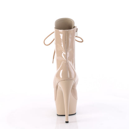 DELIGHT-1020 Pleaser Nude 6 Inch Exotic Dance Ankle Boots