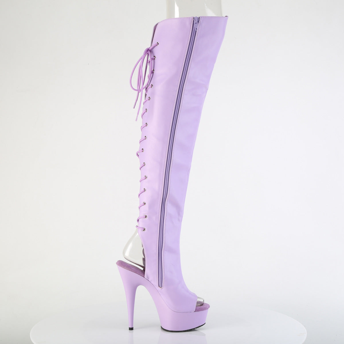 DELIGHT-3019 Pleaser Lavender Sexy Platform Shoes (Pole Dancing Heels)