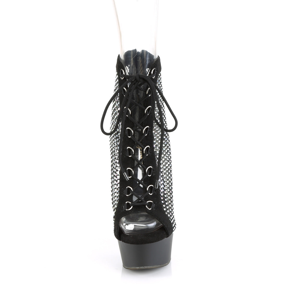 DELIGHT-600-33RM Pleaser Black 6 Inch Sexy Platform Shoes