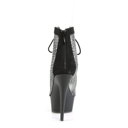 DELIGHT-600-33RM Pleaser Black 6 Inch Sexy Platform Shoes
