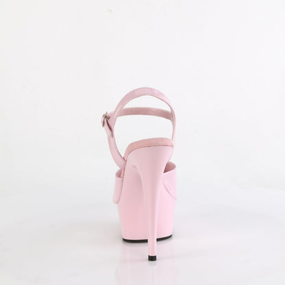 DELIGHT-609 Pleaser Baby Pink 6 Inch Pole Dance Platform Shoes