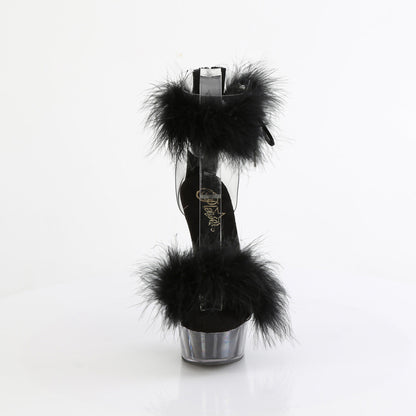 DELIGHT-624F Pleaser Black 6 Inch Exotic Dancing Platform Shoes