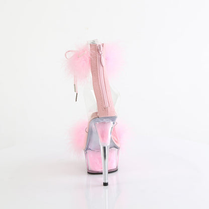 DELIGHT-624F Pleaser Baby Pink 6 Inch Pole Dance Platform Shoes