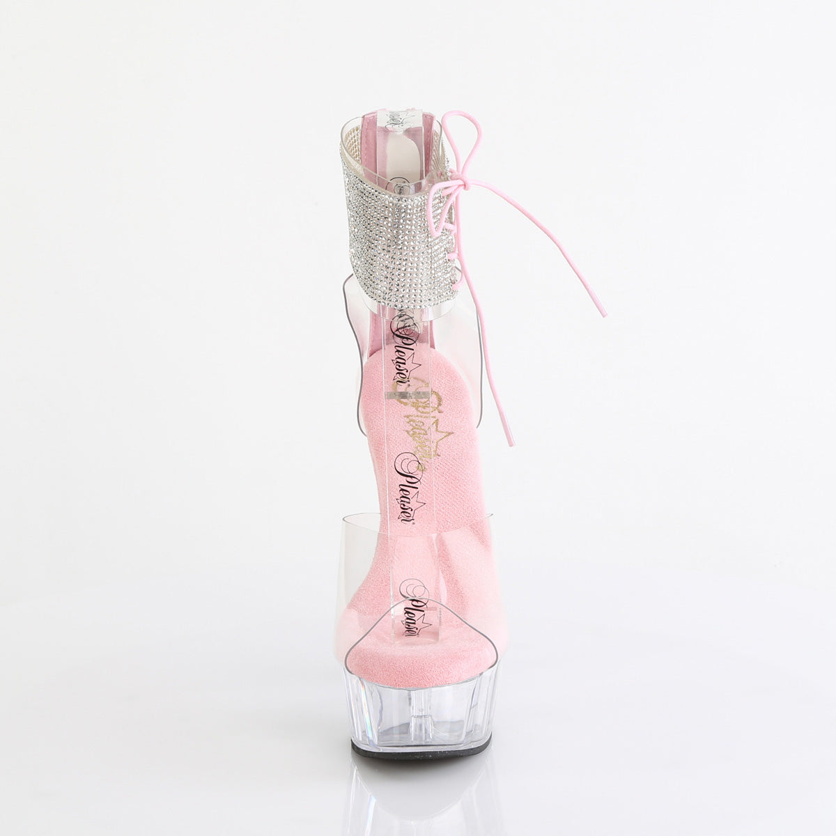 DELIGHT-624RS Pleaser Baby Pink 6 Inch Exotic Dancer Platform Shoes