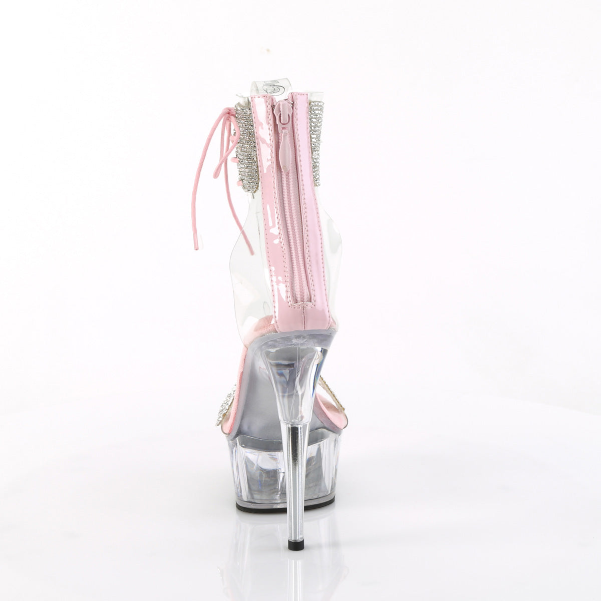 DELIGHT-627RS Pleaser Baby Pink 6 Inch Pole Dancer Platform Shoes