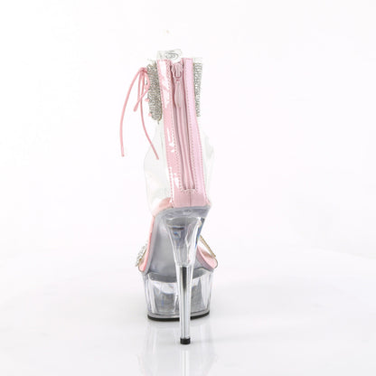 DELIGHT-627RS Pleaser Baby Pink 6 Inch Pole Dancer Platform Shoes