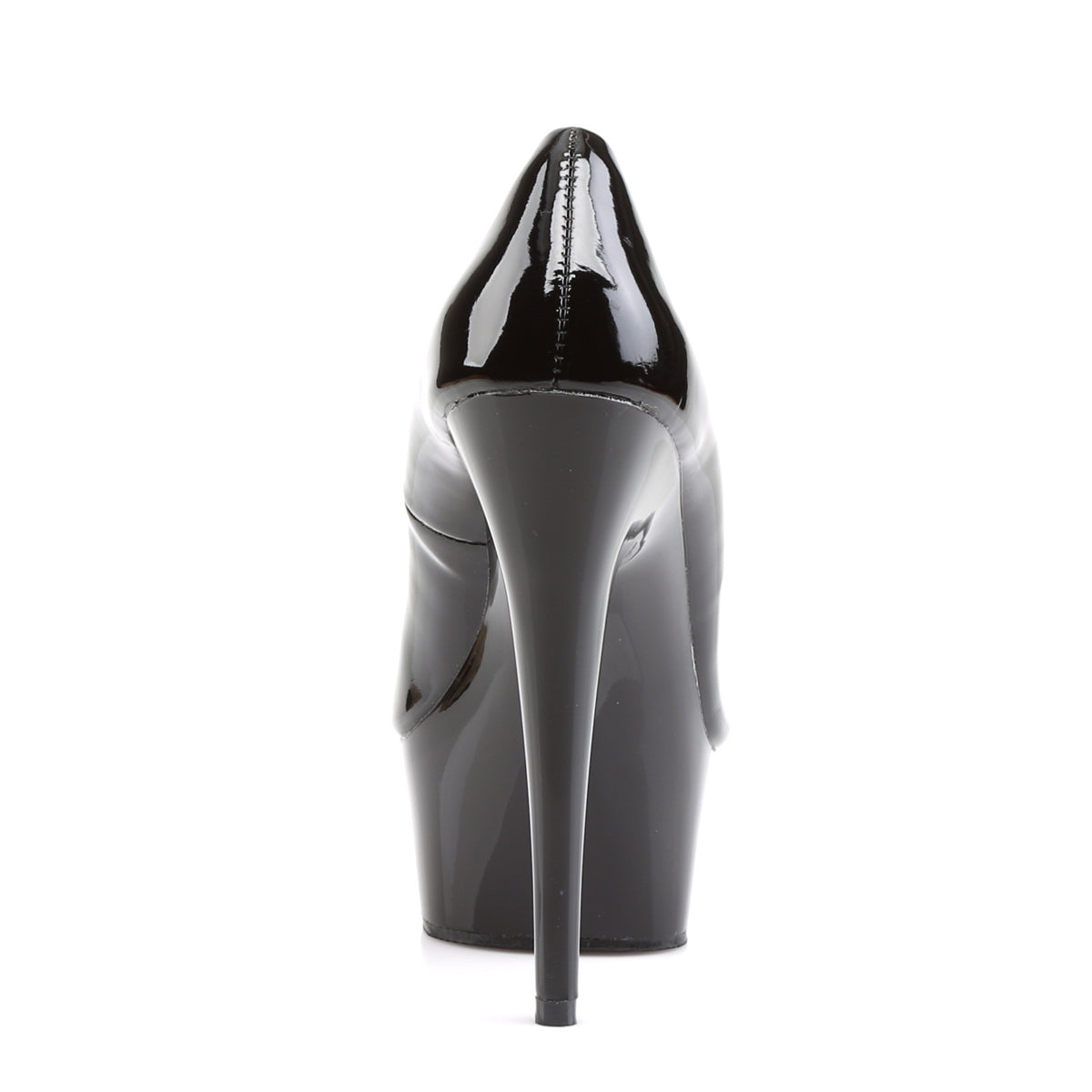 DELIGHT-685 Pleaser Black 6 Inch Pole Dance Platform Shoes
