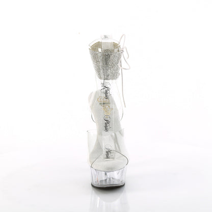 DELIGHT-691-2RS Pleaser Clear 6 Inch Pole Dancer Platform Shoes