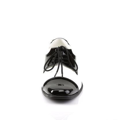 disco 18 funtasma black white patent shoes