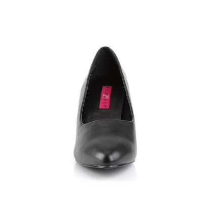 DIVINE-420 Pleaser Pink Label Black 3 Inch Erotic Ladies Heels