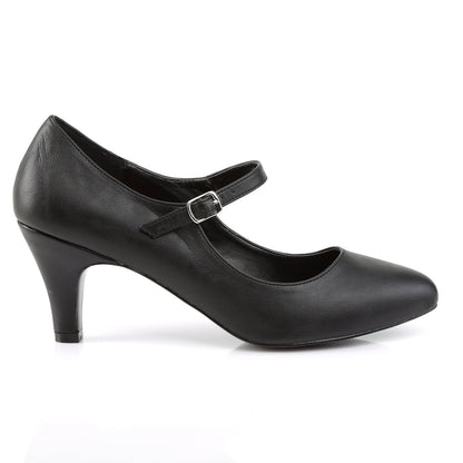 DIVINE-440 Pleaser Pink Label Black 3 Inch Sexy Ladies Heels