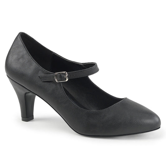 DIVINE-440 Pleaser Pink Label Black 3 Inch Sexy Ladies Heels