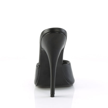 DOMINA-101 Devious Black 6 Inch Fetish Heels