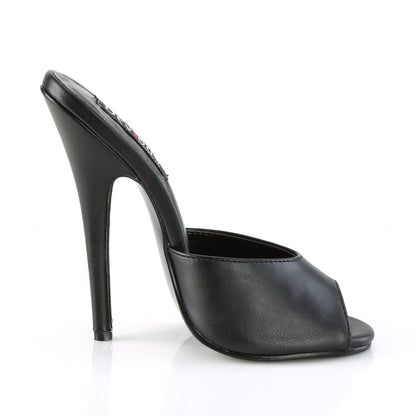 DOMINA-101 Devious Black 6 Inch Fetish Heels