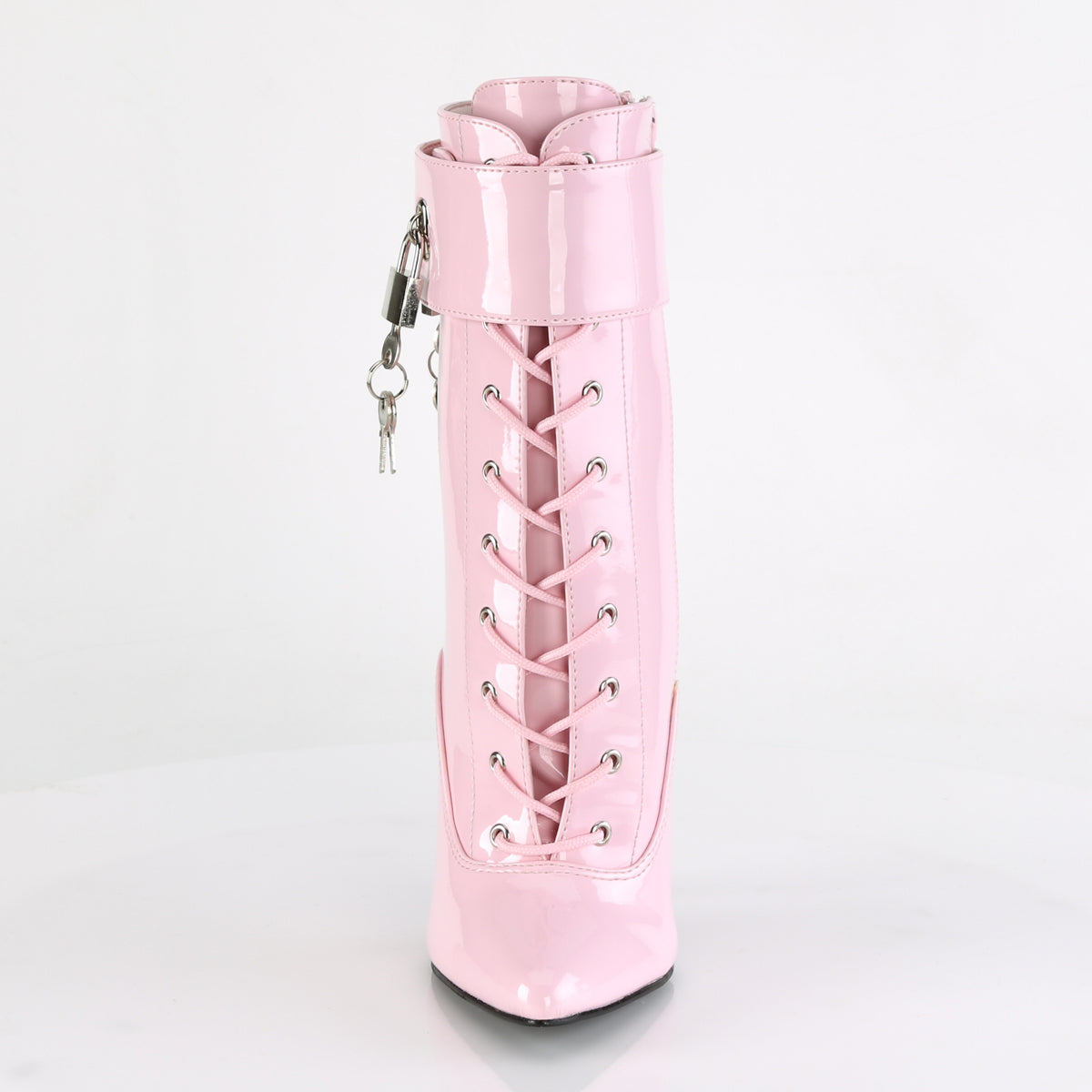 DOMINA-1023 Devious Baby Pink 6 Inch Fetish Heels