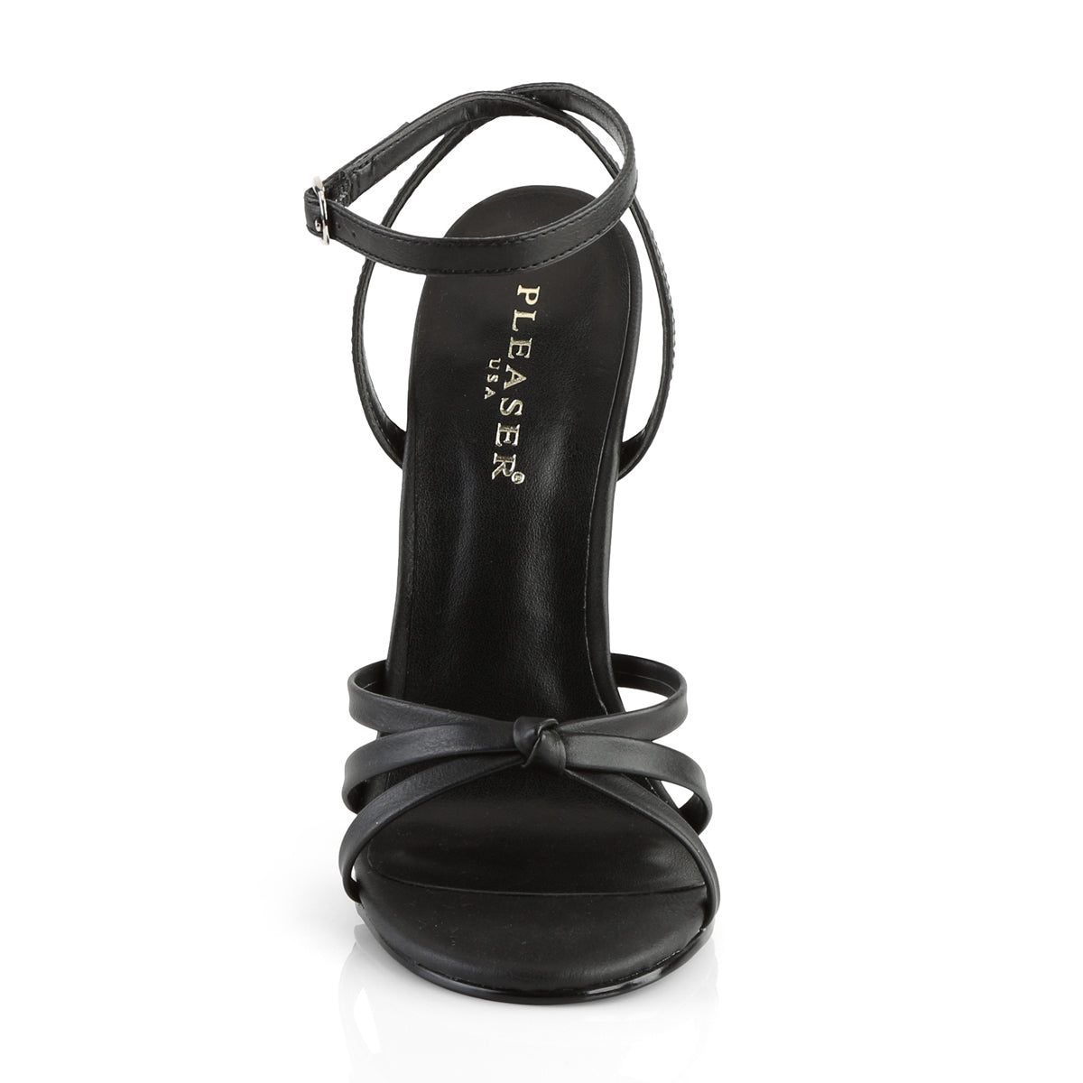 DOMINA-108 Devious Black 6 Inch Fetish Heels
