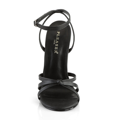 DOMINA-108 Devious Black 6 Inch Fetish Heels