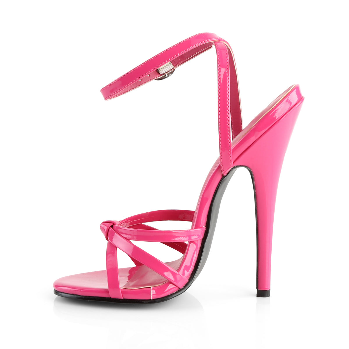 DOMINA-108 Devious Hot Pink 6 Inch Fetish Heels