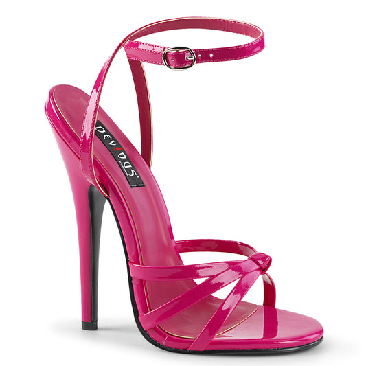 DOMINA-108 Devious Hot Pink 6 Inch Fetish Heels