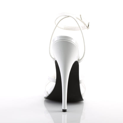 DOMINA-108 Devious White 6 Inch Fetish Heels