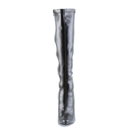 DOMINA-2000 Devious 6" Heel Black Stretch Matt Kinky Boots