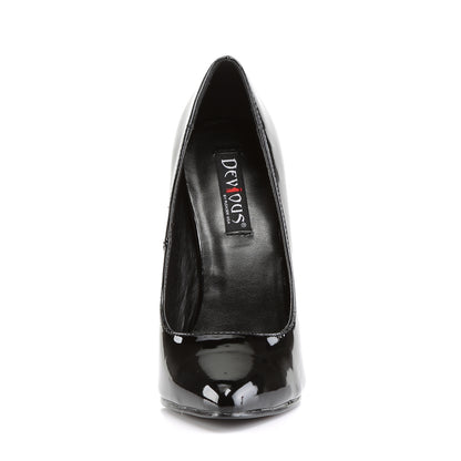 DOMINA-420 Devious Black 6 Inch Fetish Heels