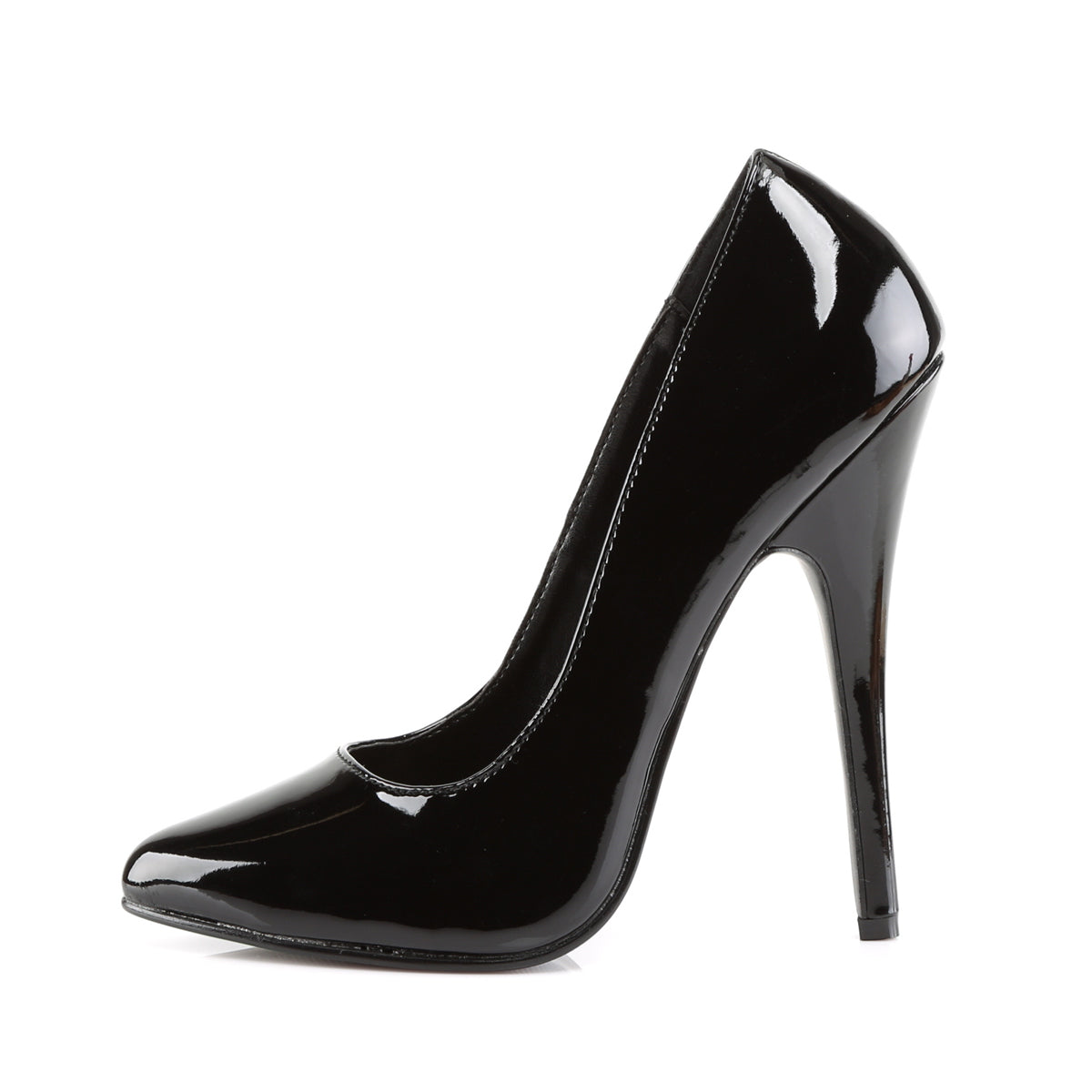 DOMINA-420 Devious Black 6 Inch Fetish Heels