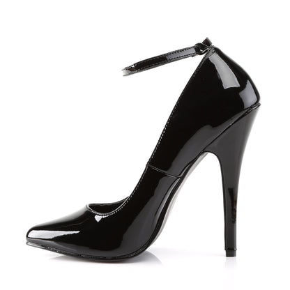 DOMINA-431 Devious Black 6 Inch Fetish Heels