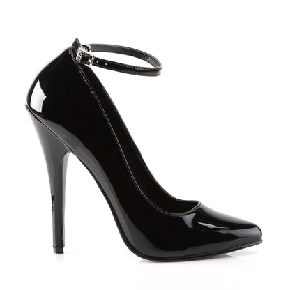 DOMINA-431 Devious Black 6 Inch Fetish Heels