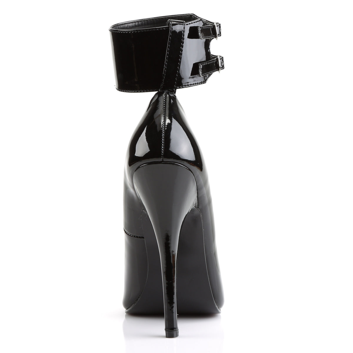 DOMINA-434 Devious Black 6 Inch Fetish Heels