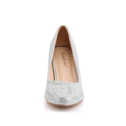 DORIS-06 Fabulicious Silver 2.5 Inch Elegant Shoes