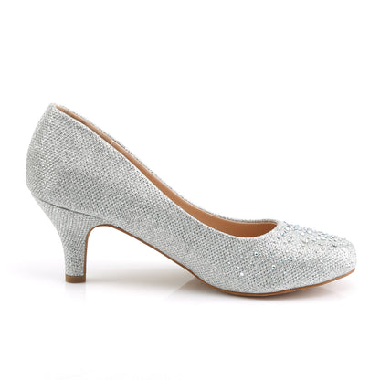 DORIS-06 Fabulicious Silver 2.5 Inch Elegant Shoes