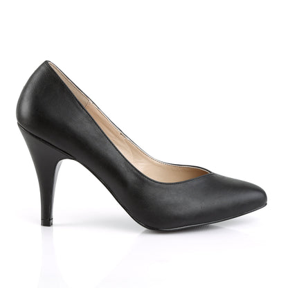 DREAM-420 Pleaser Pink Label Black 4 Inch Fetish High Heels