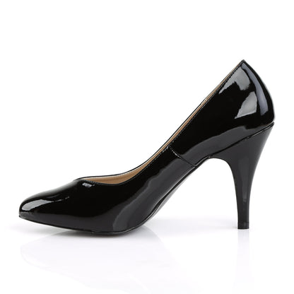 DREAM-420 Pleaser Pink Label Black 4 Inch Sexy High Heels