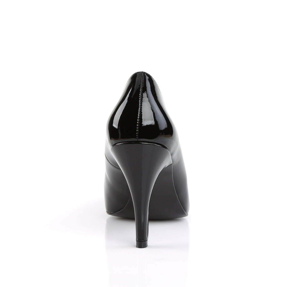 DREAM-420 Pleaser Pink Label Black 4 Inch Sexy High Heels
