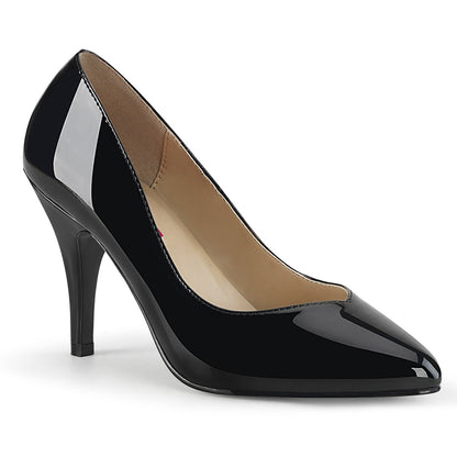 DREAM-420 Pleaser Pink Label Black 4 Inch Sexy High Heels